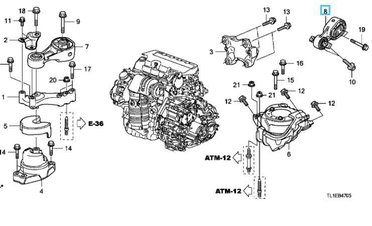 2009 honda accord parts diagram