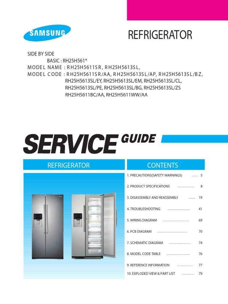 samsung rs25h5111sr parts diagram