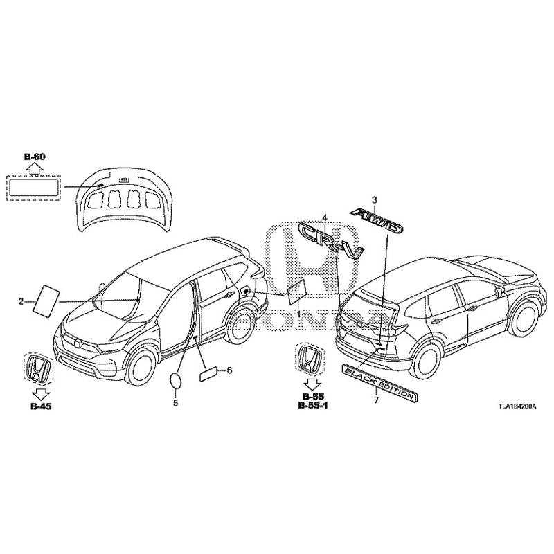 honda cr v parts diagram