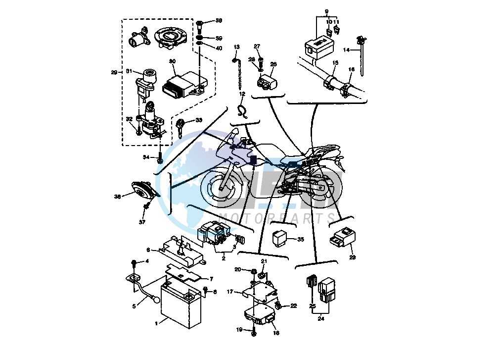 yamaha v star 650 parts diagram