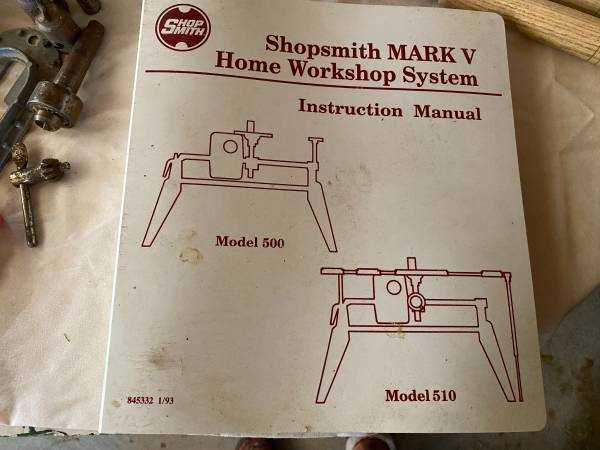 shopsmith mark v parts diagram