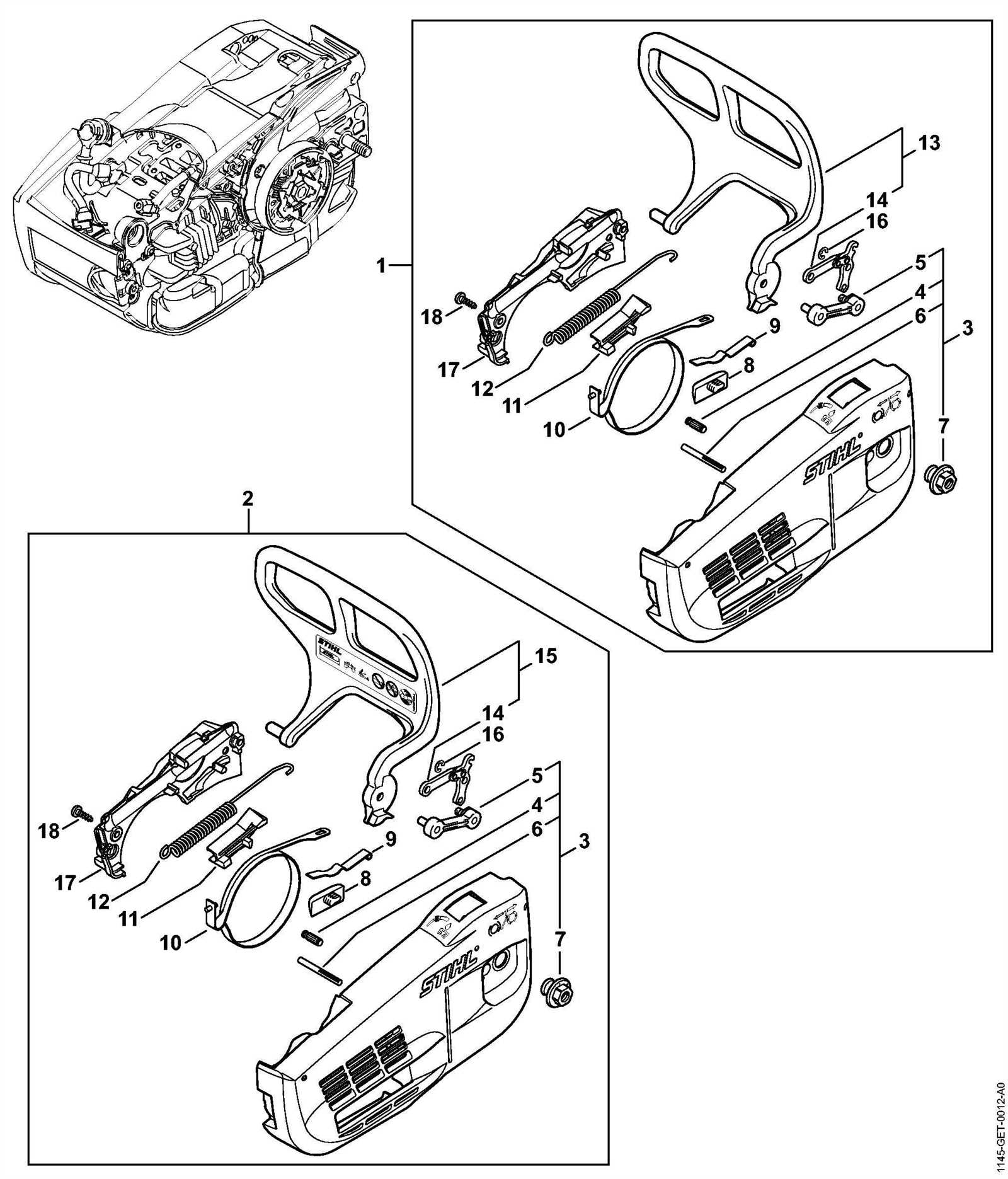 stihl ms201tc parts diagram