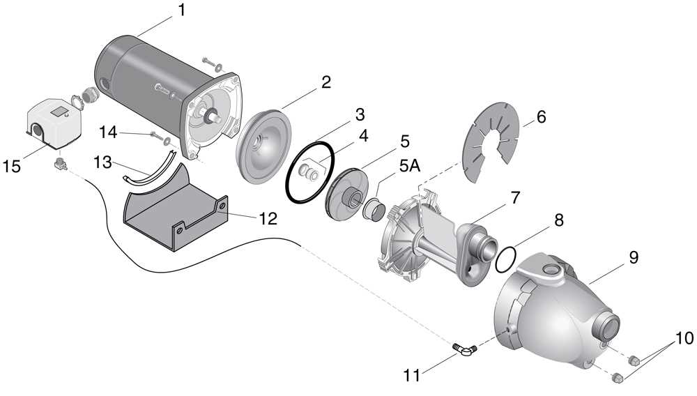 sta rite pump parts diagram