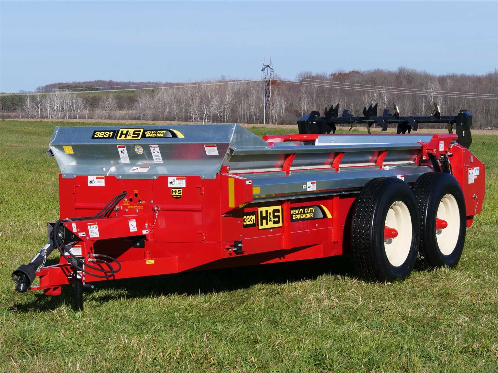 h&s manure spreader parts diagram