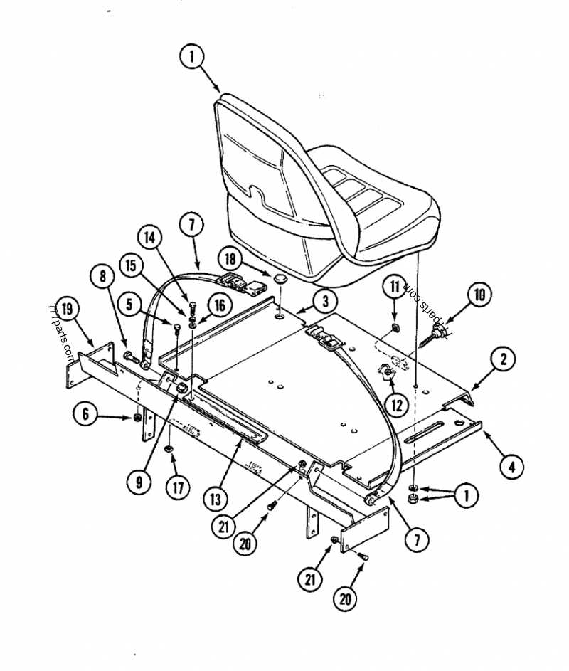 case 1845c parts diagram