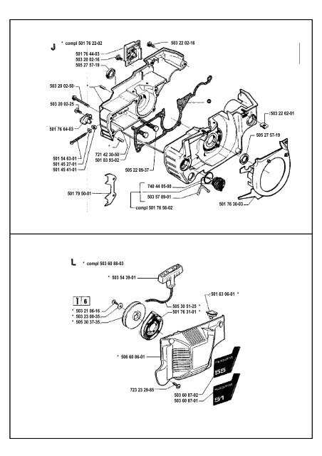 husqvarna 372xp parts diagram