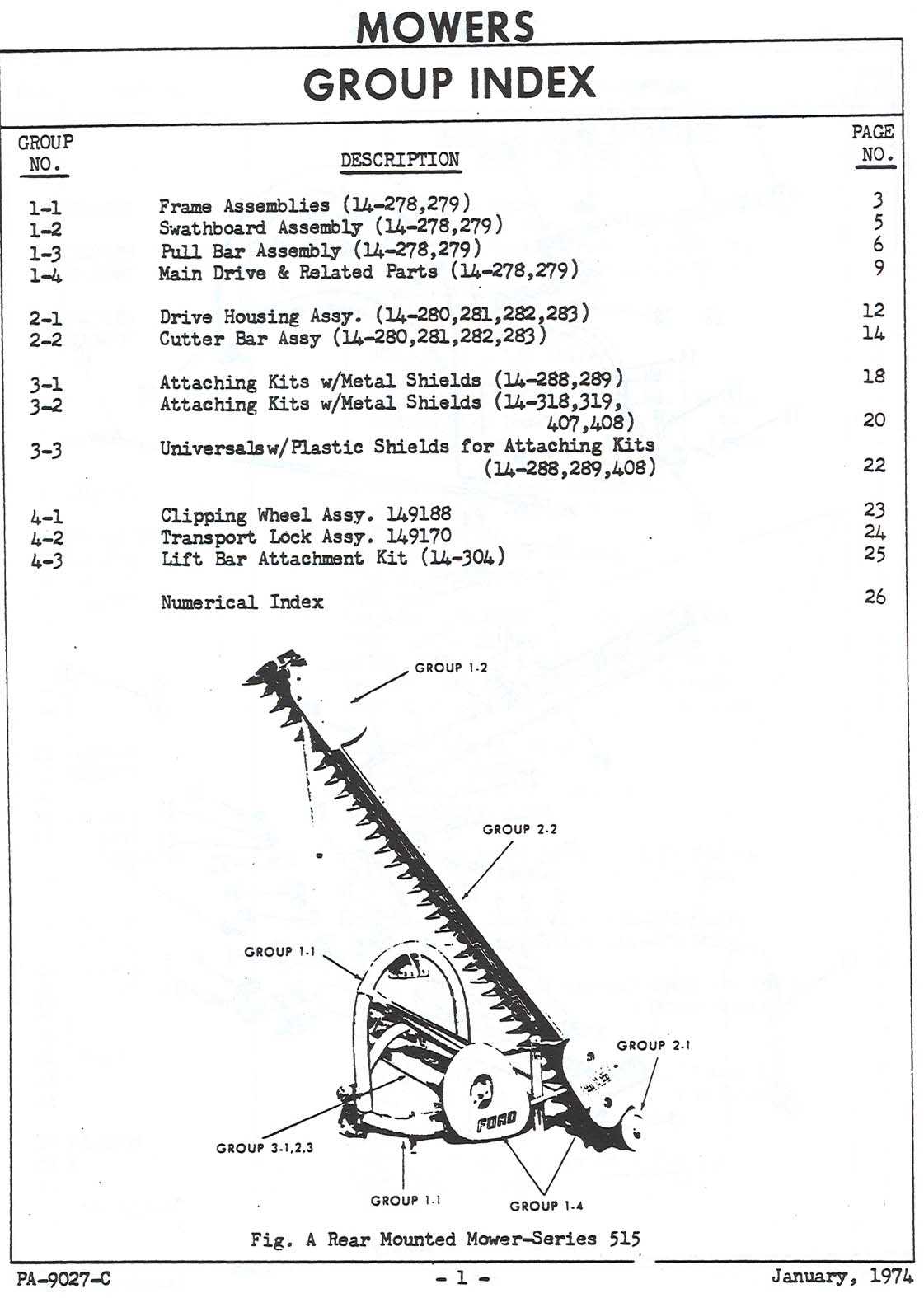 ford 515 sickle mower parts diagram