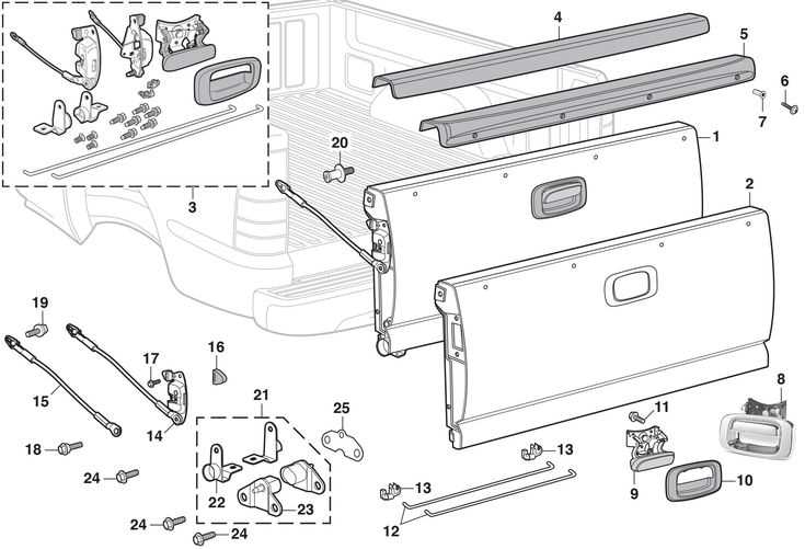 2005 chevy silverado parts diagram