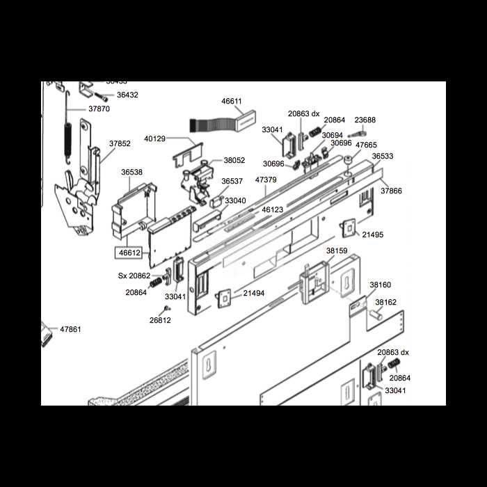 dishwasher parts diagram