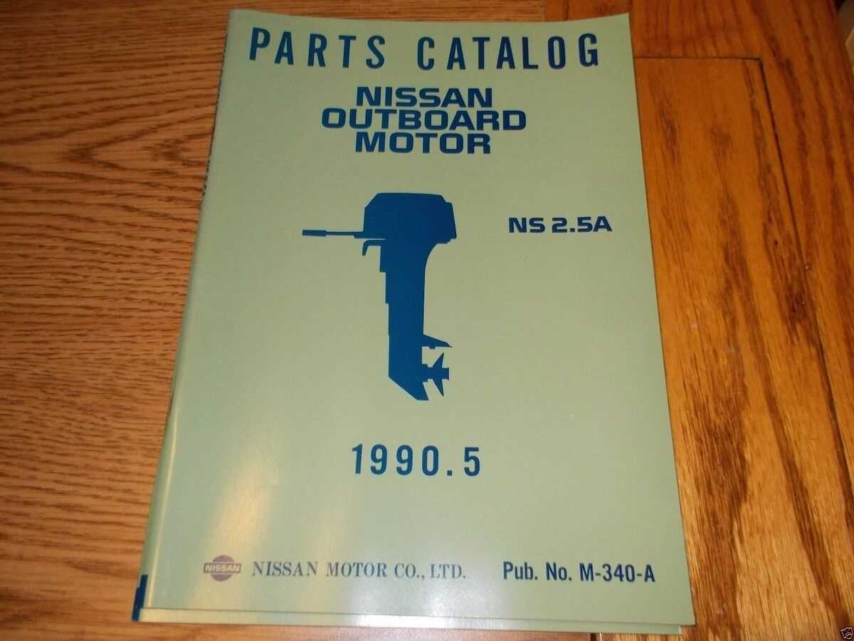 nissan outboard parts diagram