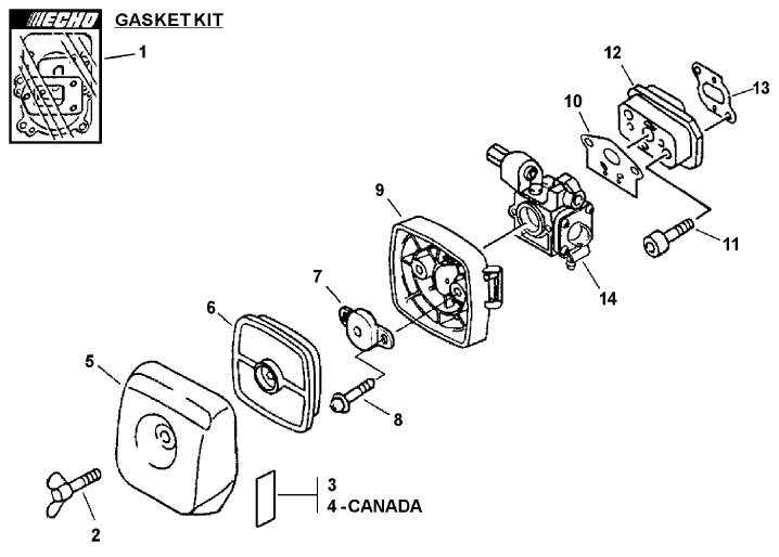 echo pas 225 parts diagram