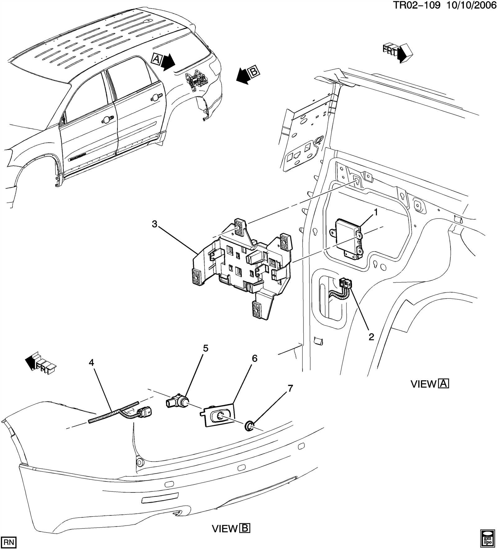 2011 chevy traverse parts diagram