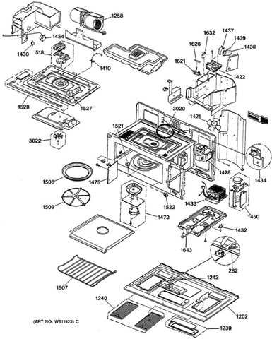 kenmore microwave parts diagram