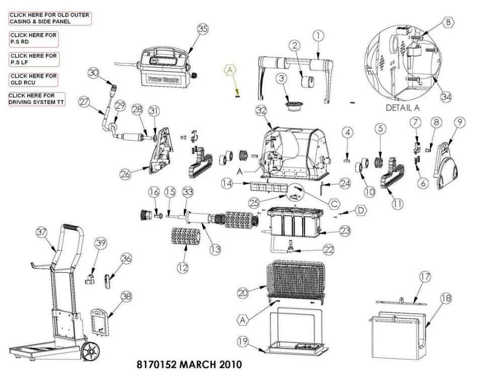 polaris 180 parts diagram