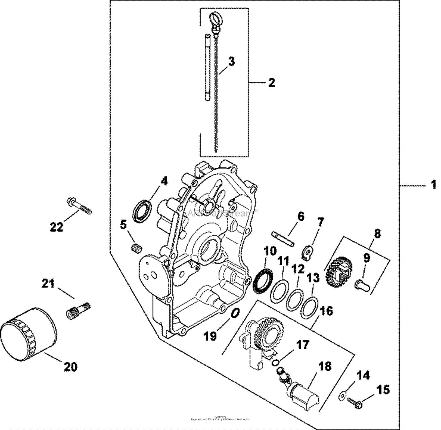 kohler ch740 parts diagram