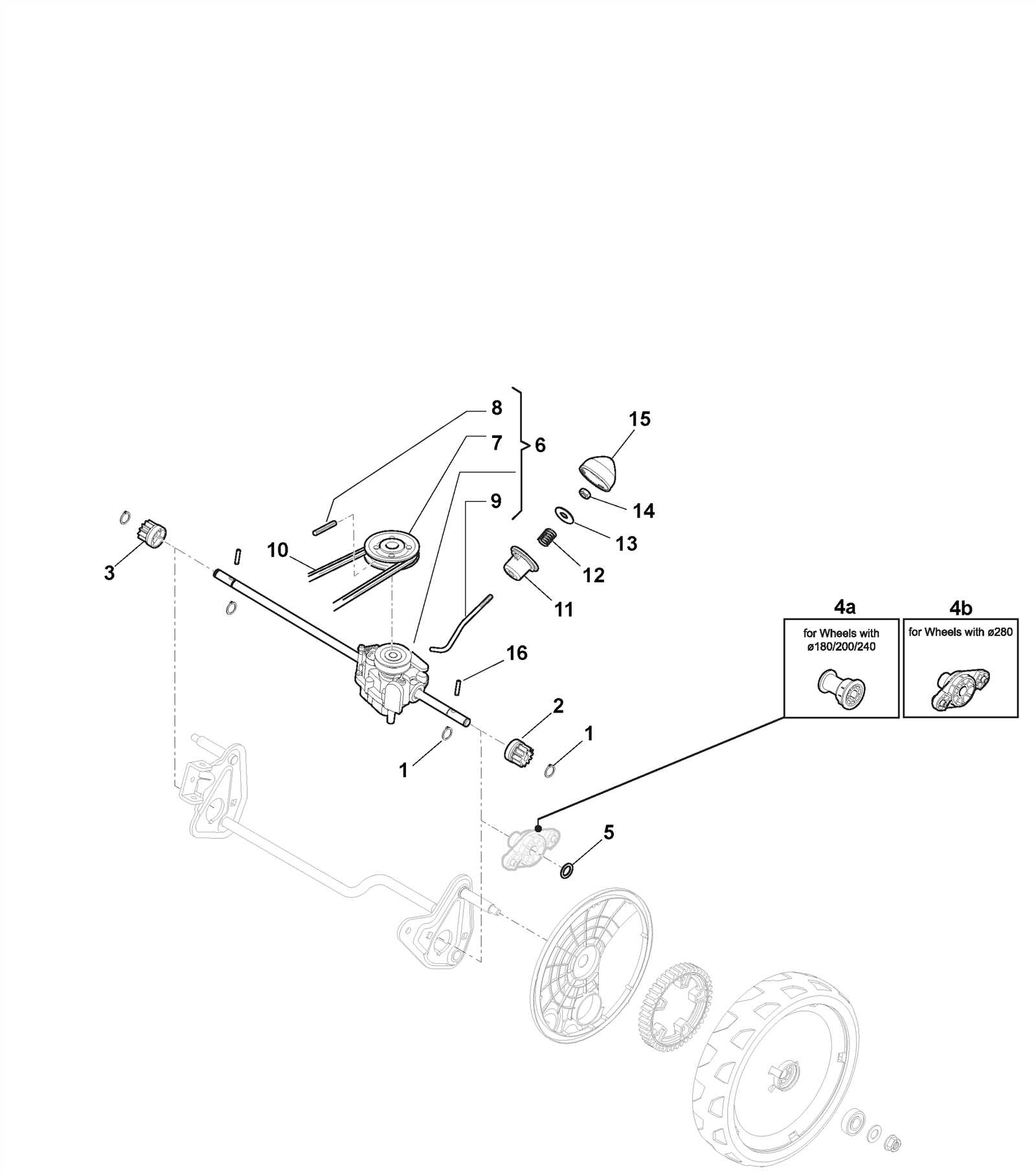 rally lawn mower parts diagram