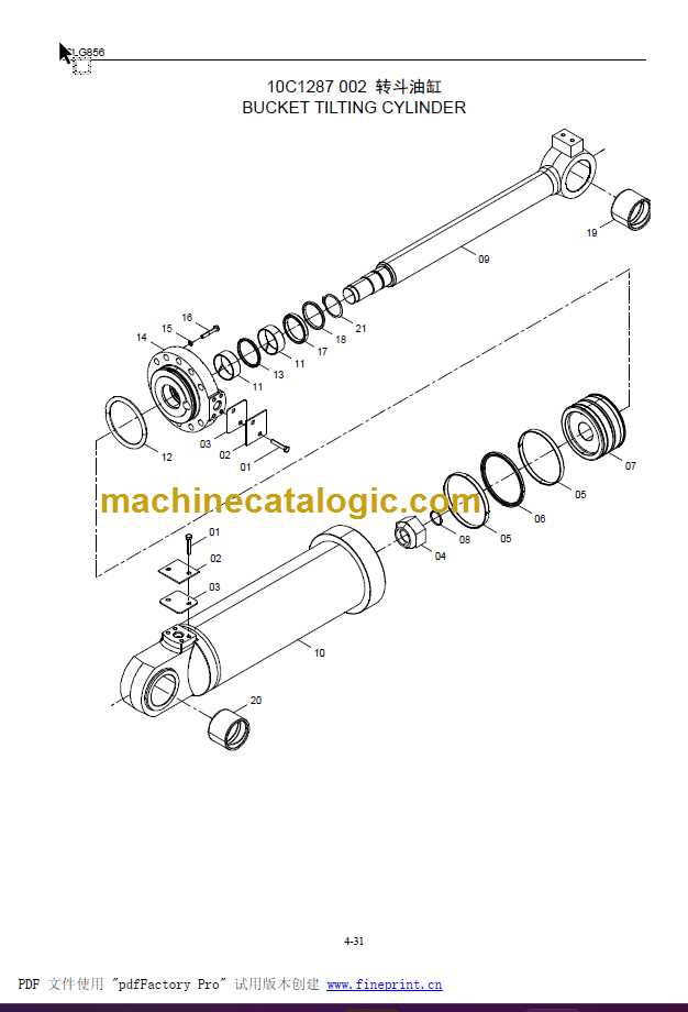 john deere 175 parts diagram