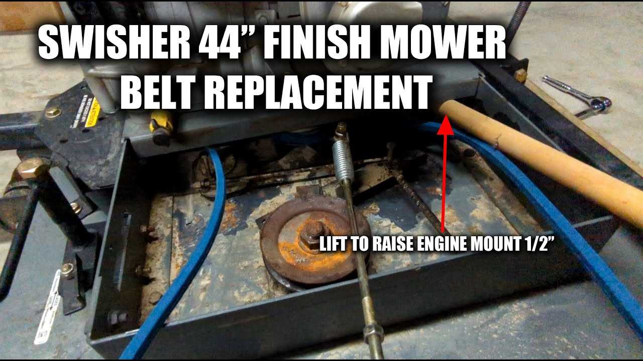 swisher 44 pull behind mower parts diagram