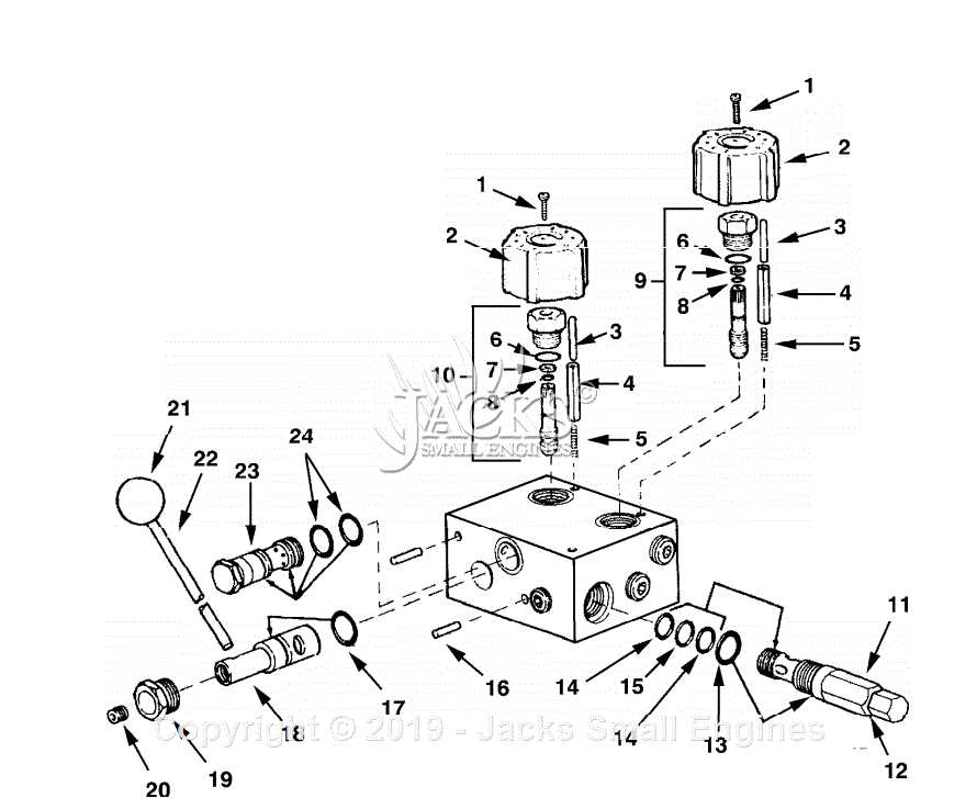 valve parts diagram