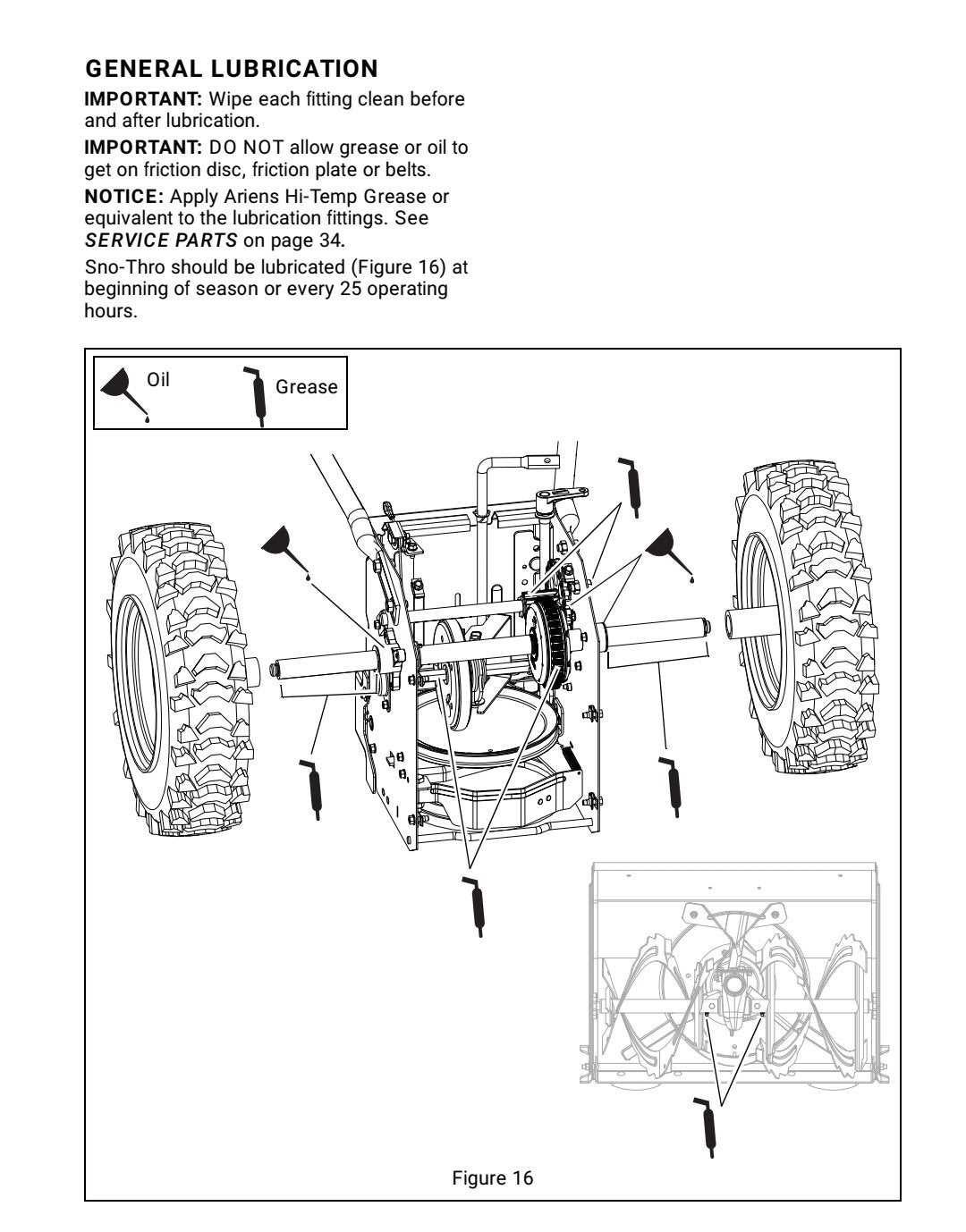 ariens deluxe 28 parts diagram