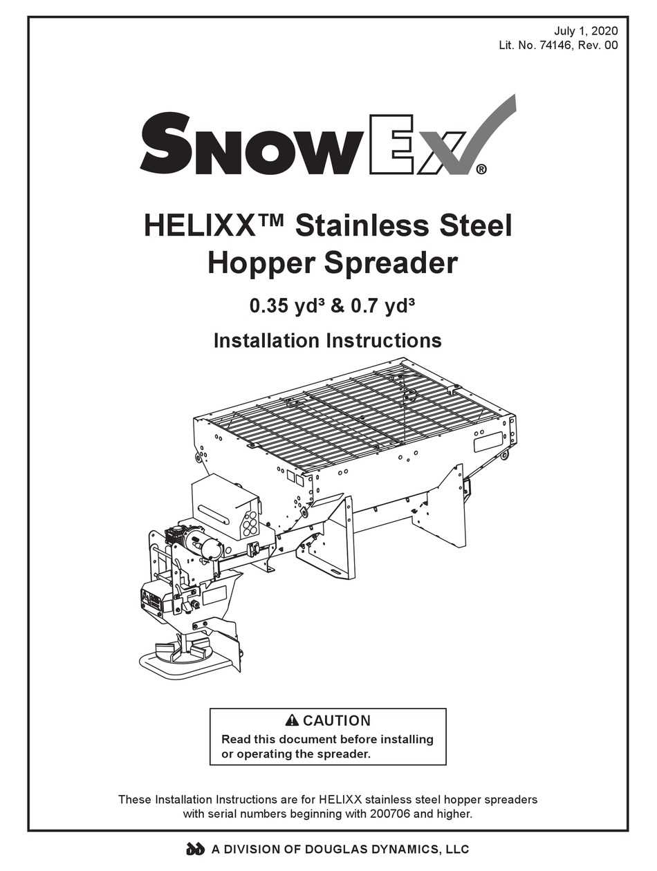 snowex salt spreader parts diagram