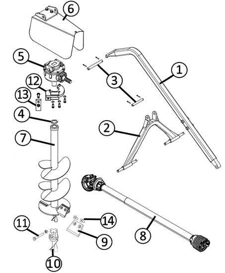 county line tiller parts diagram