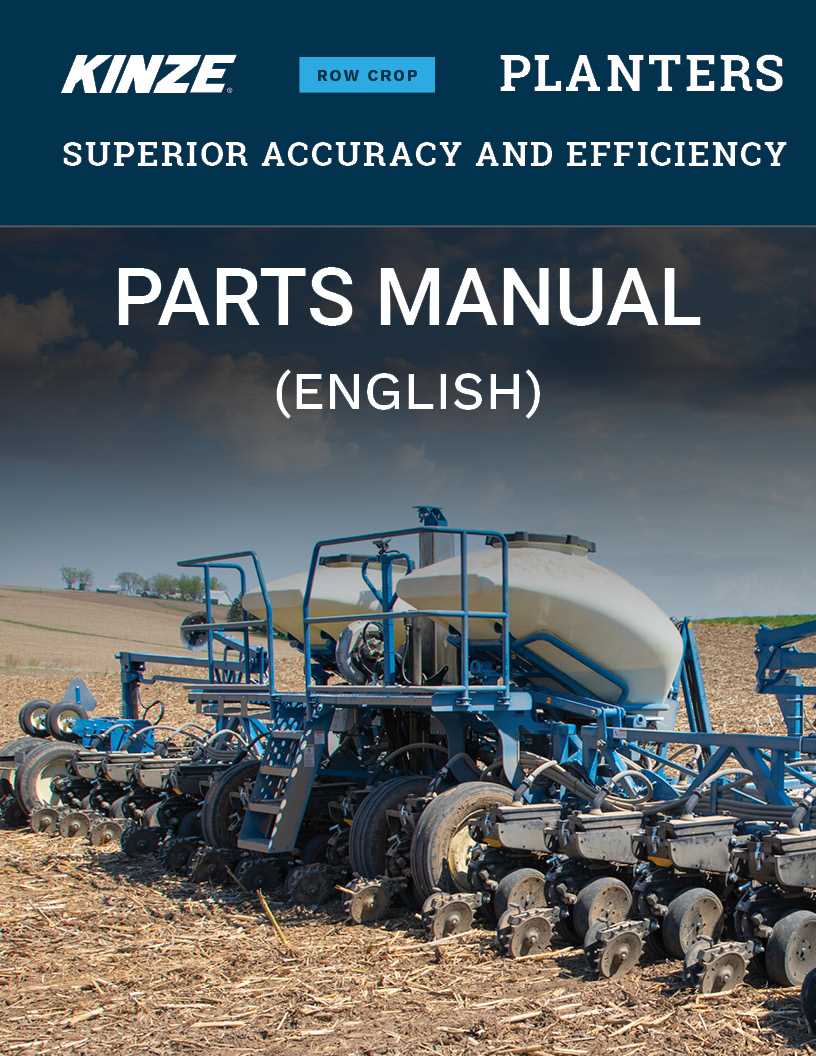 kinze planter parts diagram