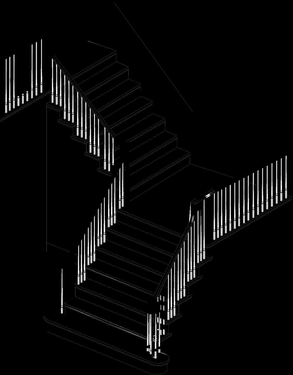 diagram stair parts