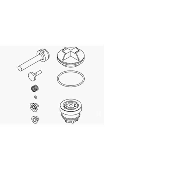 sloan flushometer parts diagram