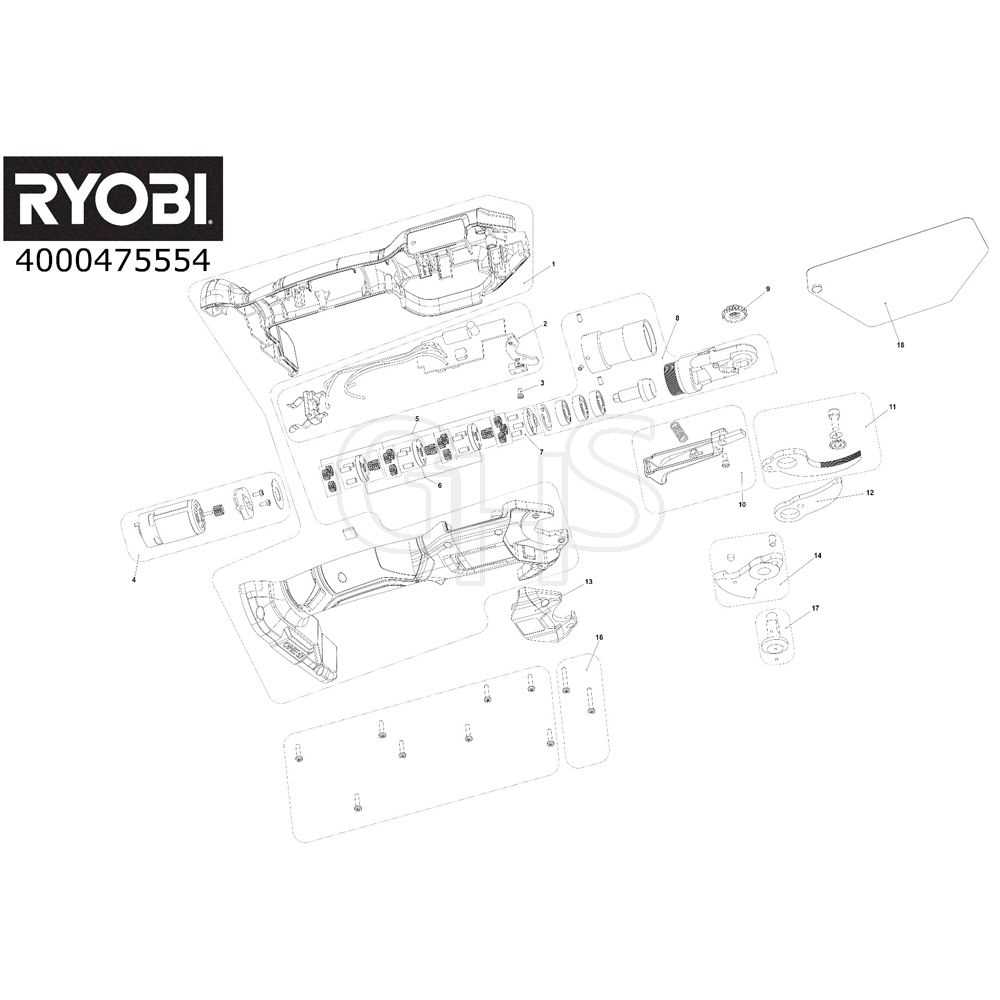 ryobi expand it parts diagram