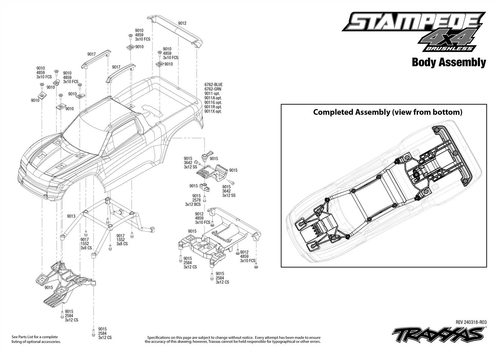 xmaxx parts diagram