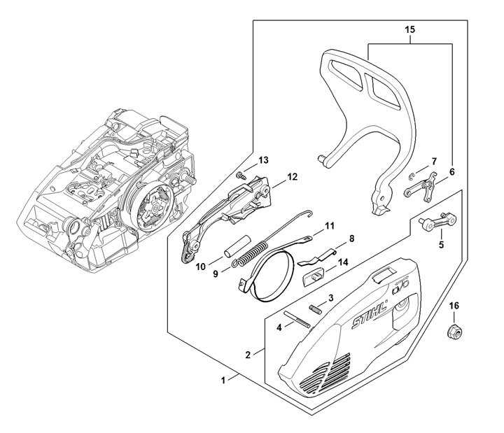 stihl ms201tc parts diagram