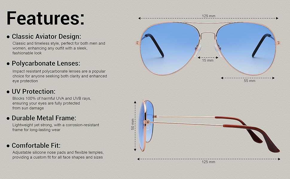 sunglasses parts diagram