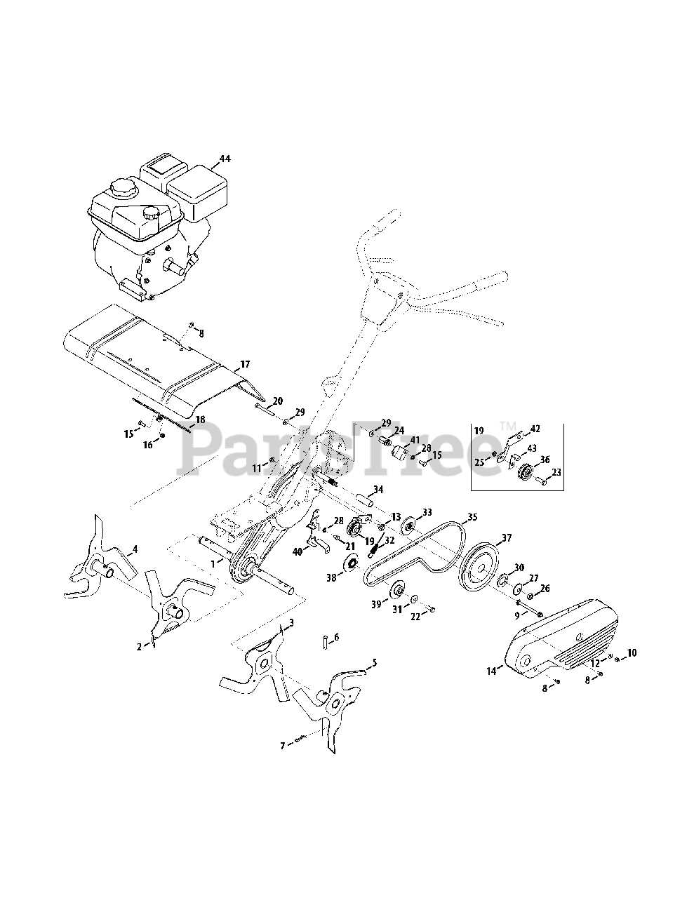 craftsman 917 parts diagram