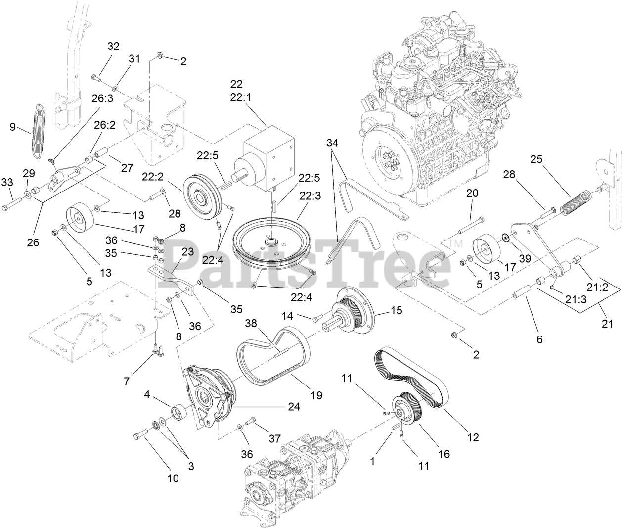 toro z master parts diagram