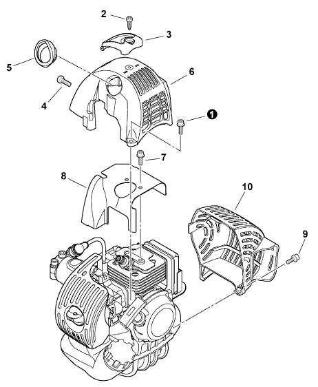 echo string trimmer parts diagram