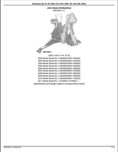 john deere 4500 parts diagram