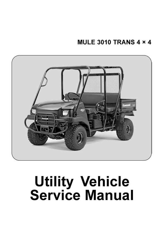 kawasaki mule 3010 parts diagram