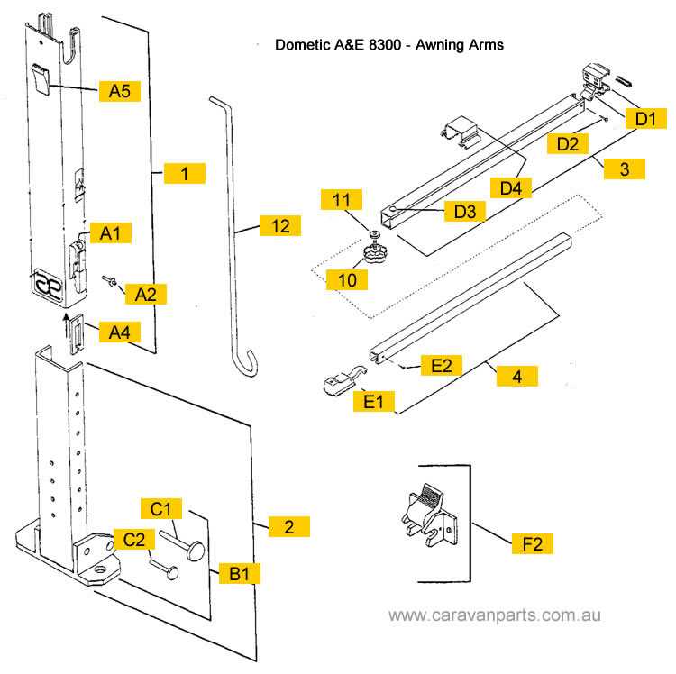 awning parts diagram