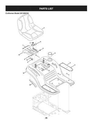 craftsman ys4500 parts diagram