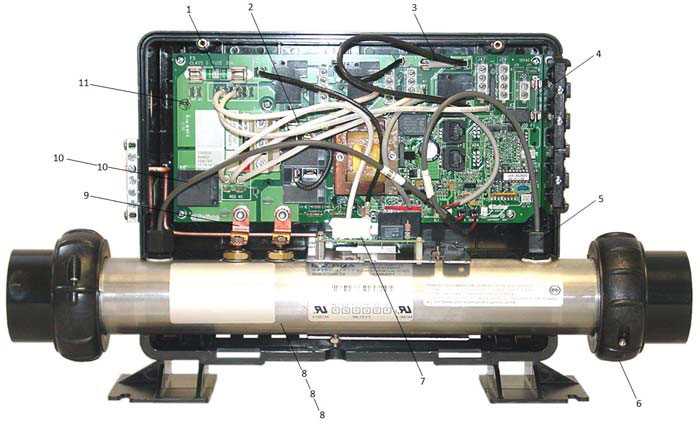 balboa hot tub parts diagram