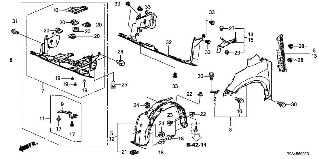 2004 honda crv parts diagram