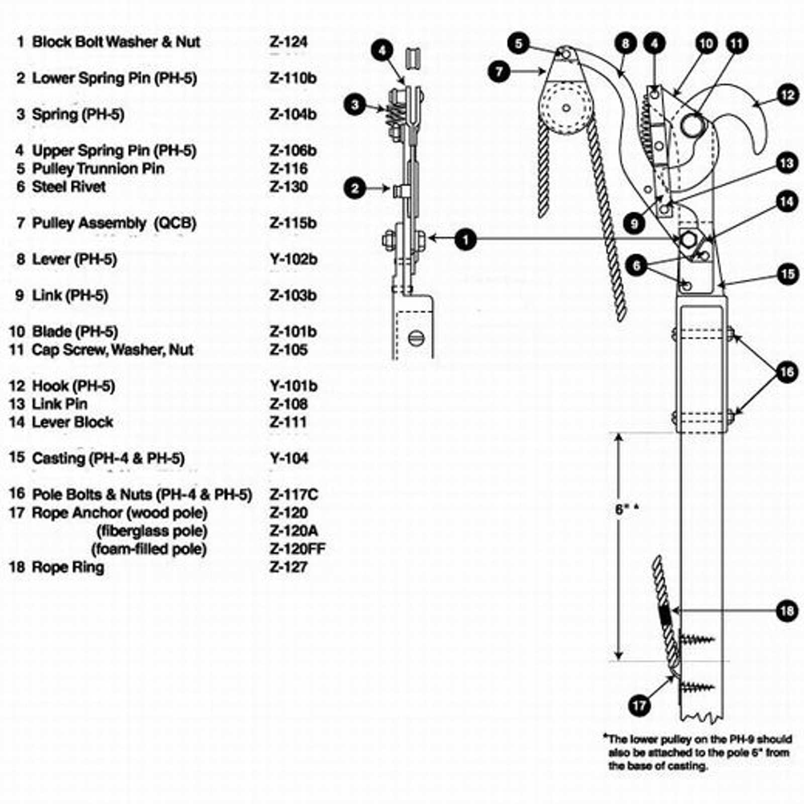 corona tree pruner parts diagram