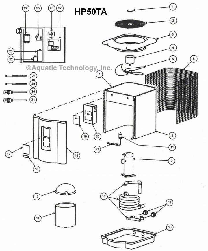 hayward northstar pump parts diagram