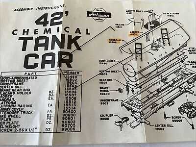 athearn parts diagrams