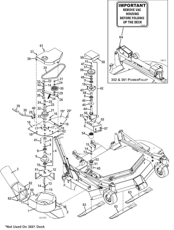 craftsman riding mower deck parts diagram