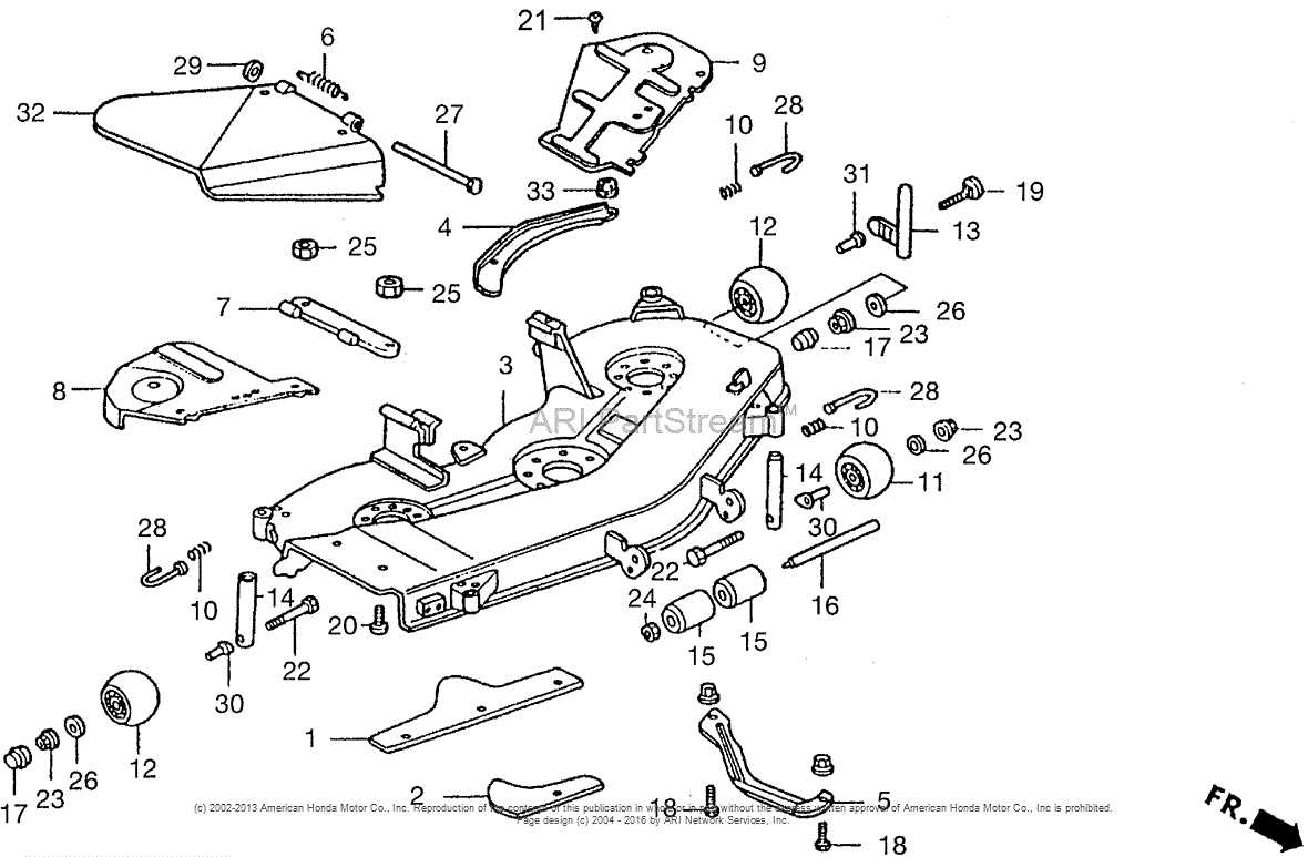 john deere x540 parts diagram