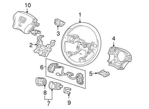 2006 honda accord parts diagram