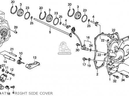 honda accord engine parts diagram