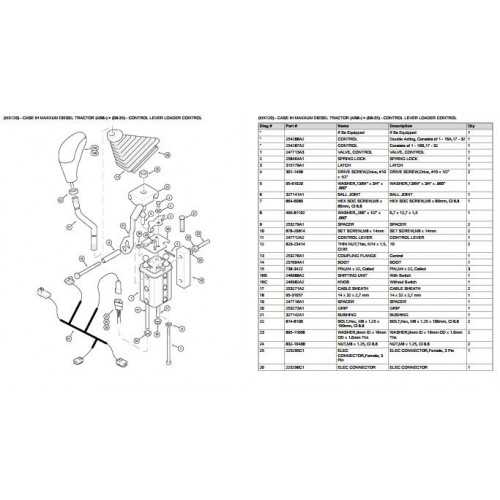 case ih parts diagrams